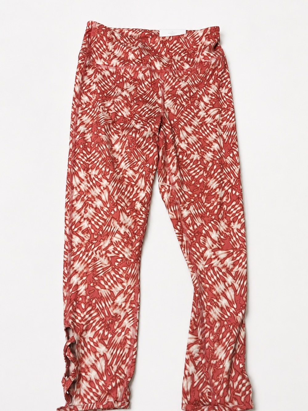 Maurices NWT Coral Abstract Capri Leggings | Medium